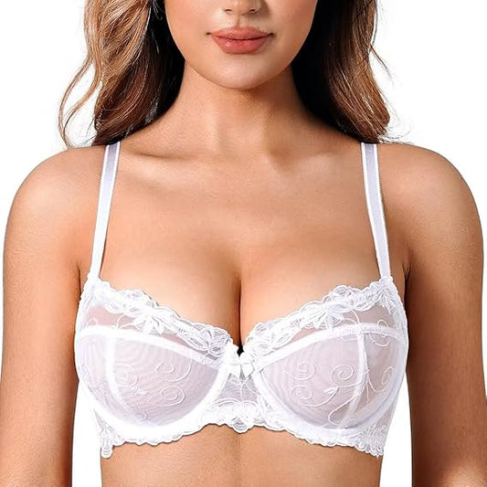 Women's Comfort Soft Sexy Support Bra 4