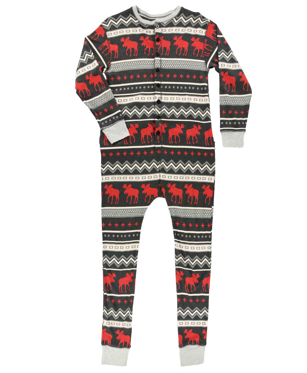 Cabin Moose Adult Onesie Flapjack