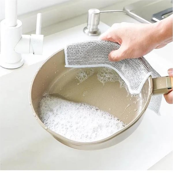 Double Stainless Steel Scrubber