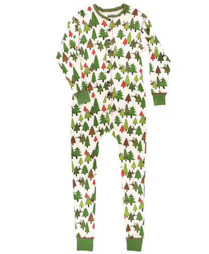 No Peeking Adult Reindeer Onesie Flapjack