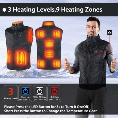 🔥Hot Sale🔥2024 New Unisex Warming Heated Vest