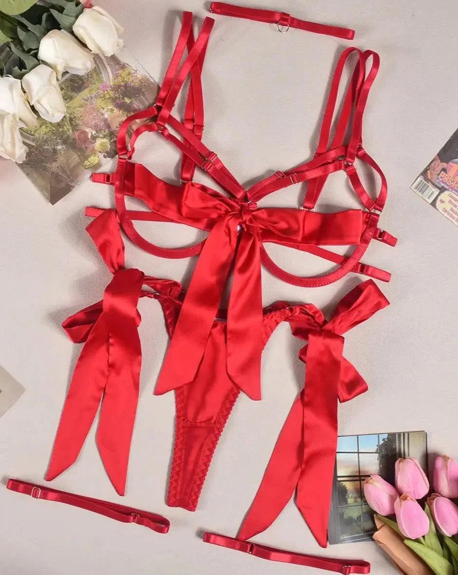 Liora Bowknot Lingerie Set