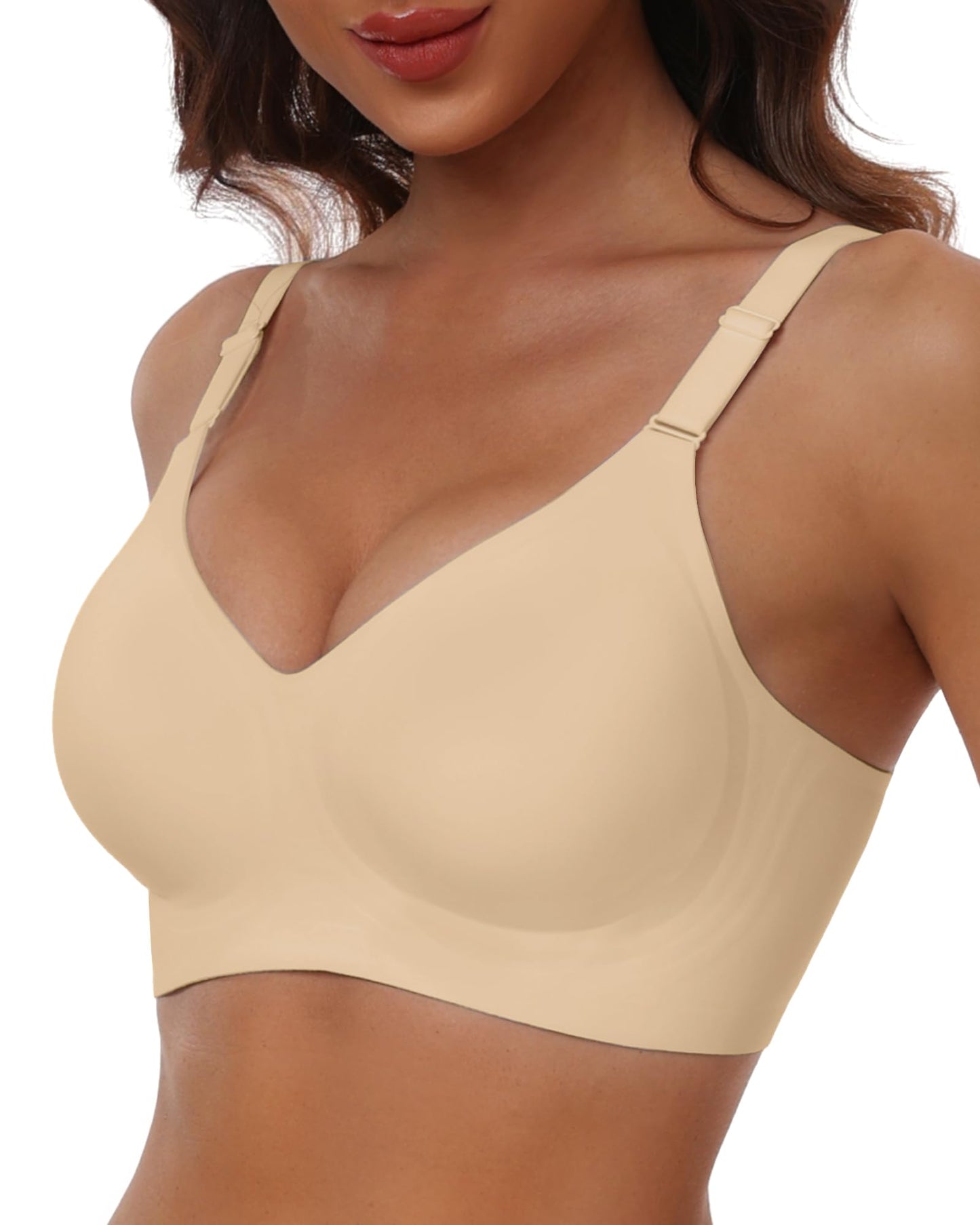 Last day promotion🔥Ultra-Fit Plus Size Comfortable Seamless Bra