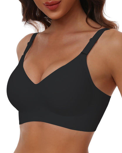 Last day promotion🔥Ultra-Fit Plus Size Comfortable Seamless Bra