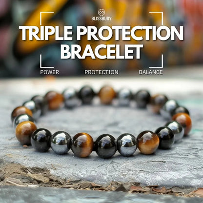 Triple Protection Bracelet - Power, Protection, Balance