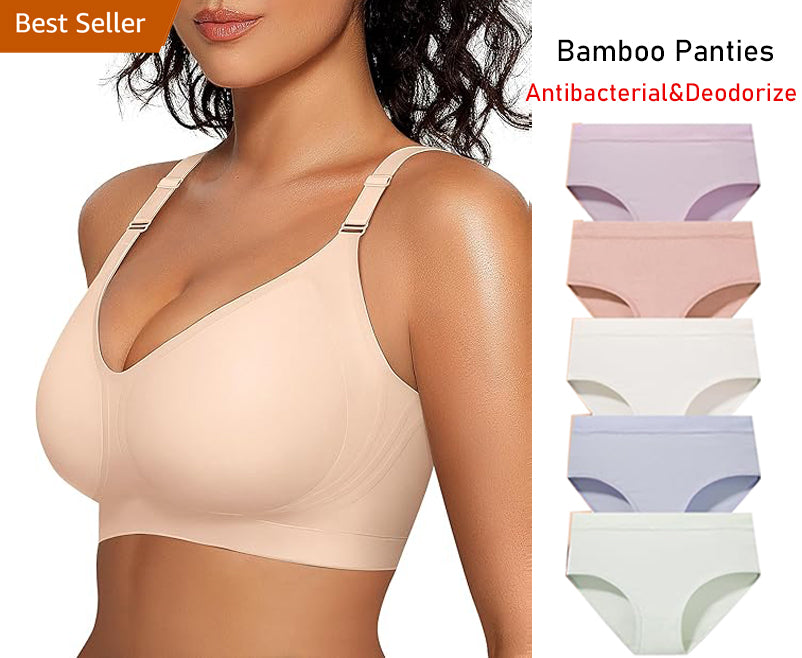 Last day promotion🔥Ultra-Fit Plus Size Comfortable Seamless Bra